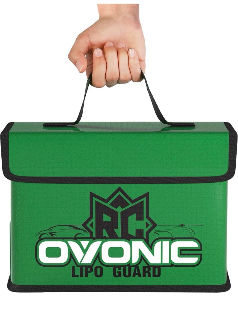 OVONIC Lipo Safe Bag Fireproof Explosionproof Bag, Large Capacity for Lipo Batte